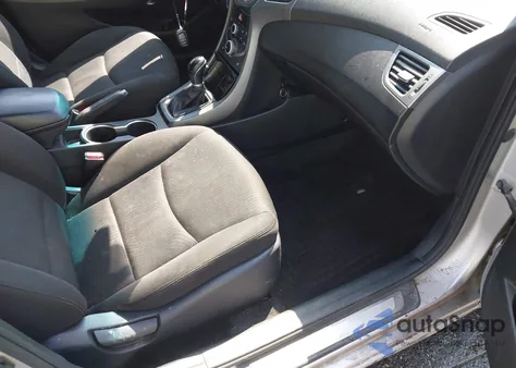 2016 Hyundai Elantra Sport from USA, damaged, VIN KMHDH4AH2GU534993